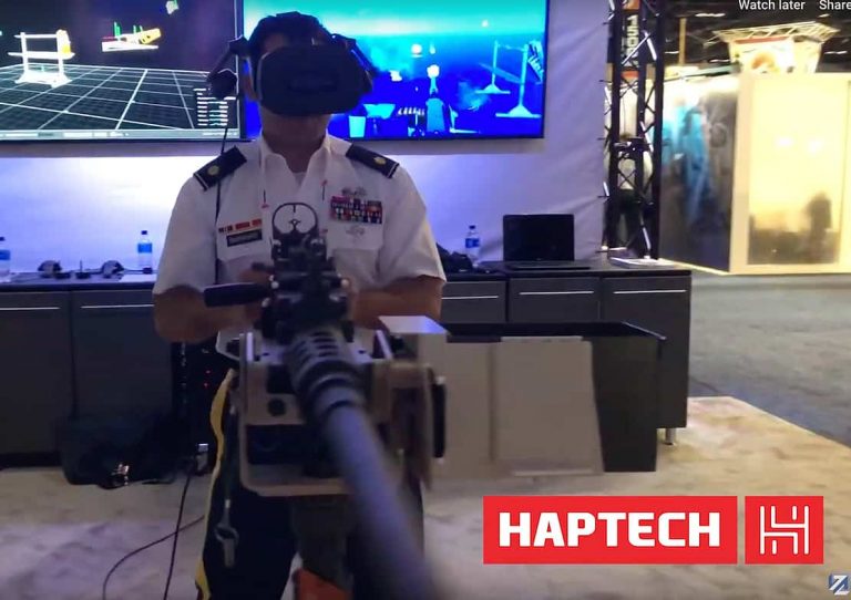 本物のM2ブローニング重機関銃を撃っているような軍用VR