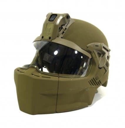アメリカ陸軍の新型ヘルメットIHPSは首から上を保護します