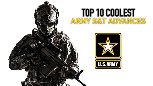 米陸軍が2019年に進歩した科学技術トップ10を発表