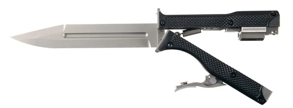 実物 GRID社が開発した仕込み銃 The Global 公式 Research And Development (G.R.A.D.) MB16F  GRAD KNIFE GUN 日本向け合法品