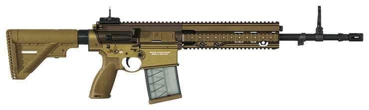 HK417をベースにしたマークスマンライフルG28とM110A1