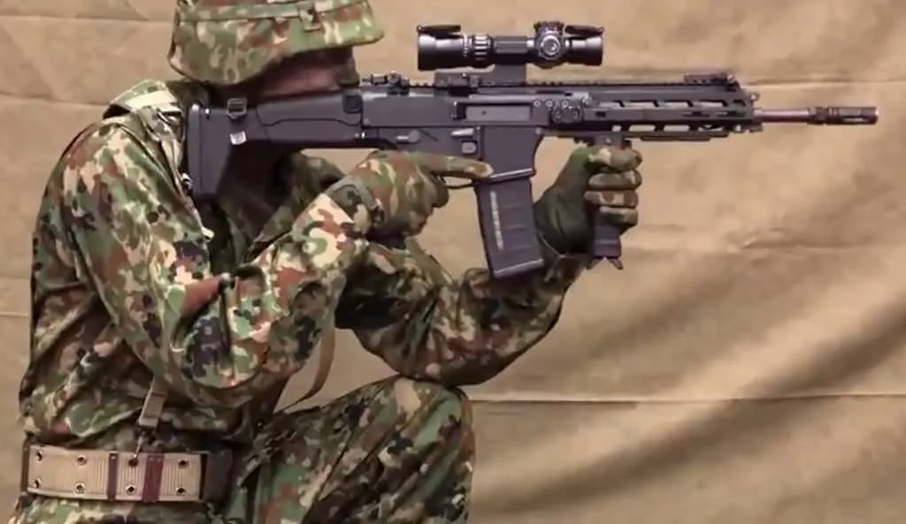 式5 56mm小銃 Howa5 56 自衛隊の新小銃 ミリレポ ミリタリー関係の総合メディア