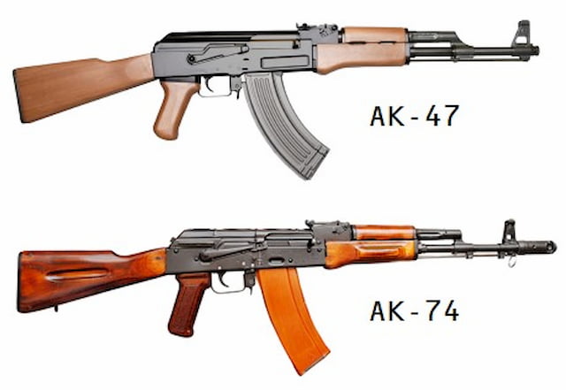 AK-47とAK-74の違い