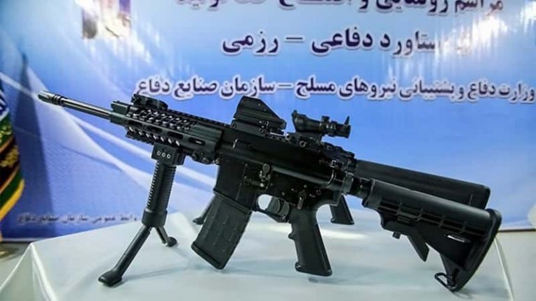 イランが新しい小銃Masaf（マサフ）を発表