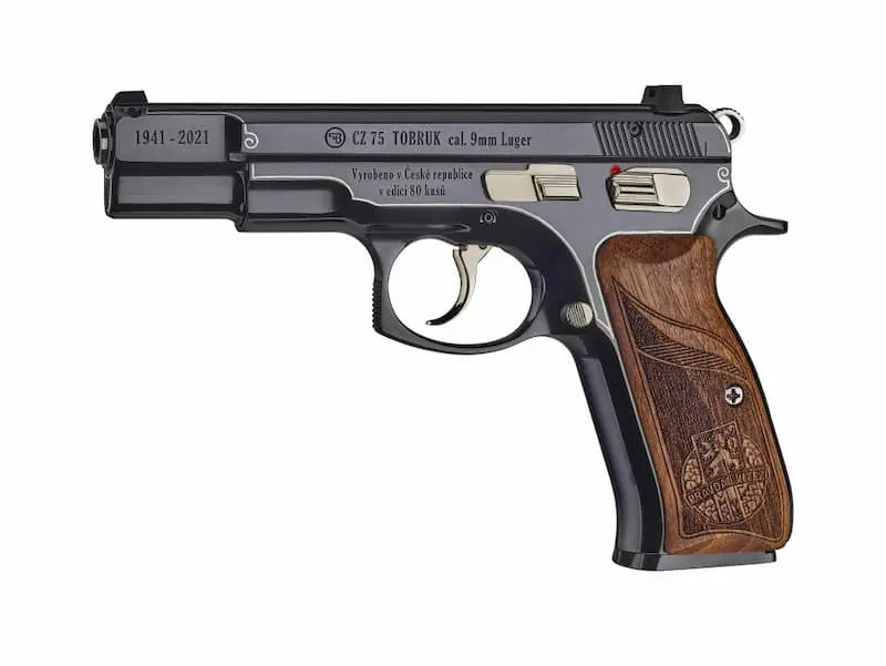 チェコのCZが記念モデルのCz75 TOBRUKを発表│ミリレポ｜ミリタリー