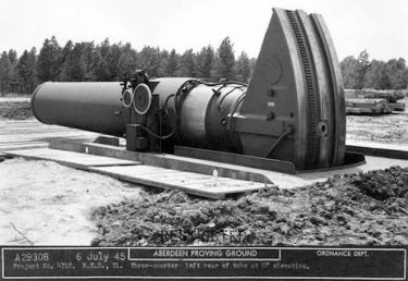 世界最大の迫撃砲「リトル・デービッド」