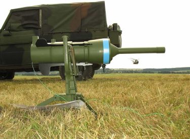 射程60m、ドイツの対戦車ロケット地雷DM-12 PARM