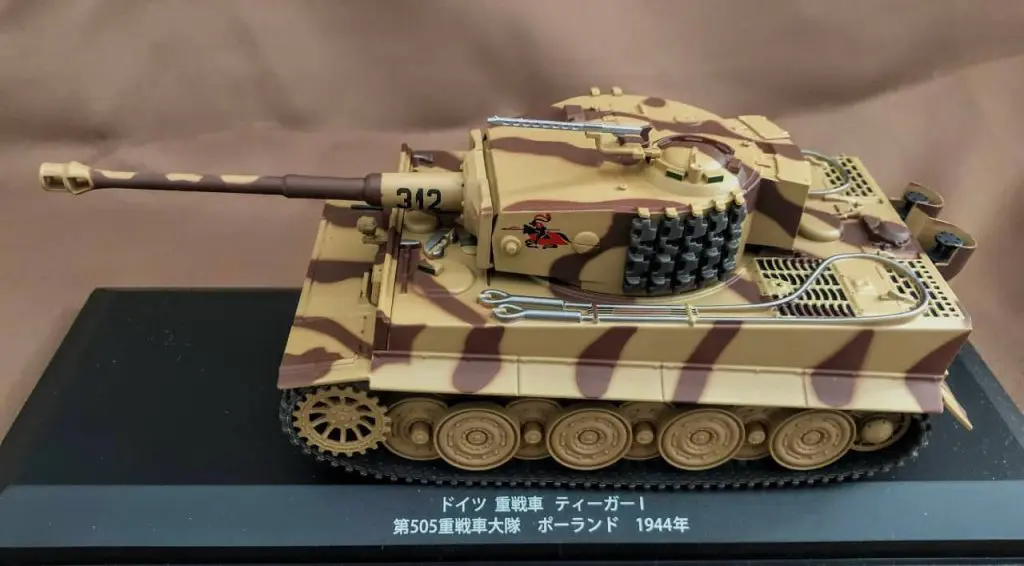 初回はティーガーⅠとシャーマンの豪華二本立て！毎月、戦車2輌が届く