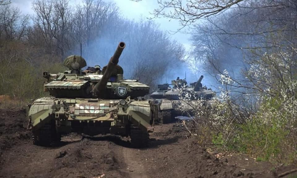 ウクライナ軍　戦車 T-84
