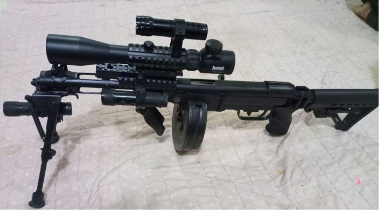 イラクで魔改造されたPPSh-41短機関銃