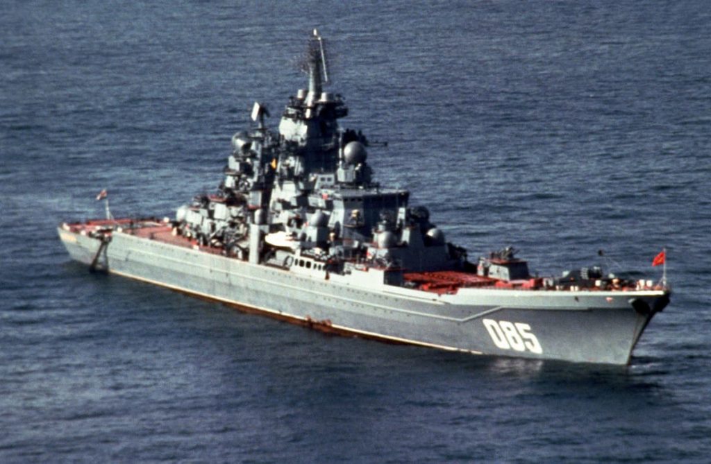 478発のミサイルを搭載するロシア海軍最強軍艦アドミラル・ナヒーモフが復活する