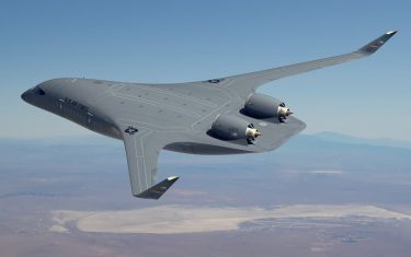 米空軍が混合翼の新しい輸送機Z-5の開発へ！2027年に初飛行を予定