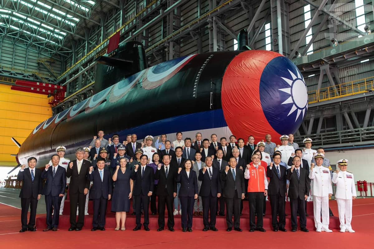 台湾初の国産潜水艦の入札業者が中国に情報を漏らす