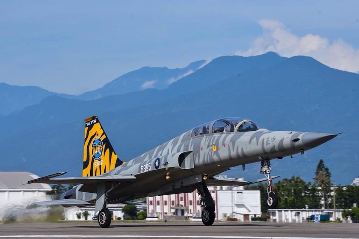 台湾のF-5戦闘機