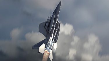 F-15EXイーグルIIは戦闘機としては世界最速の最高速度マッハ3に達する