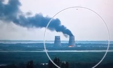 ロシア軍、占領するザポリージャ原発に放火か?脅しに利用される原発